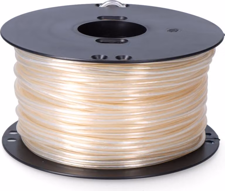 Corda multifilamento in polipropilene spalmato e PVC (lunghezza 100 metri e spessore Ø5 mm) Colore bianco e beige