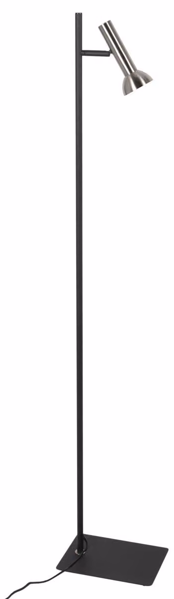 Lampada da terra - acciaio nero - Kora -  metallo - lampada di design - GU10 - 4731ST - Mexlite