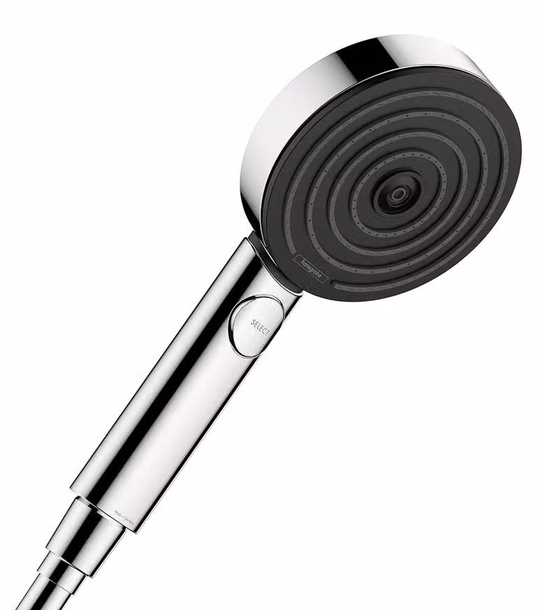 Doccia manuale da 10 cm, 3 getti, cromata