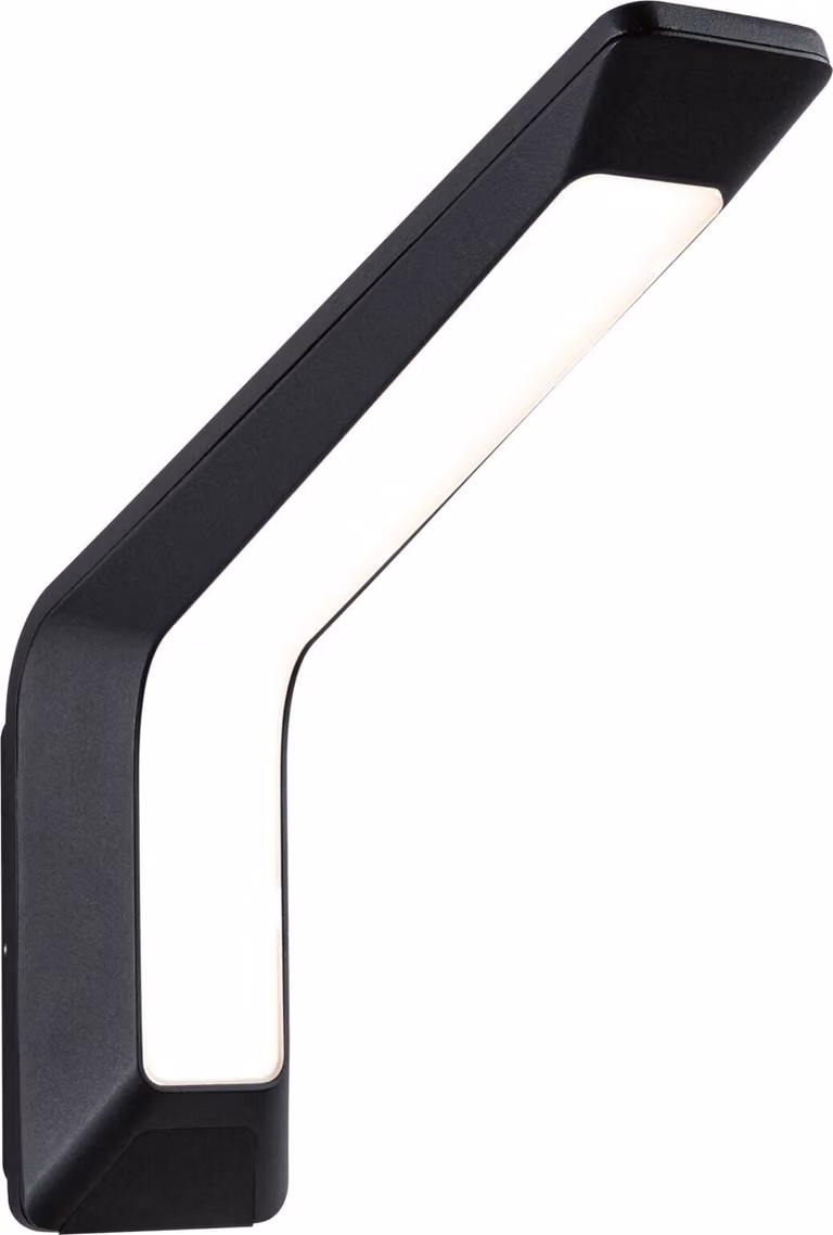 Paulmann Lampada da parete per esterni a LED Merano Rilevatore di movimento crepuscolare (HF)
