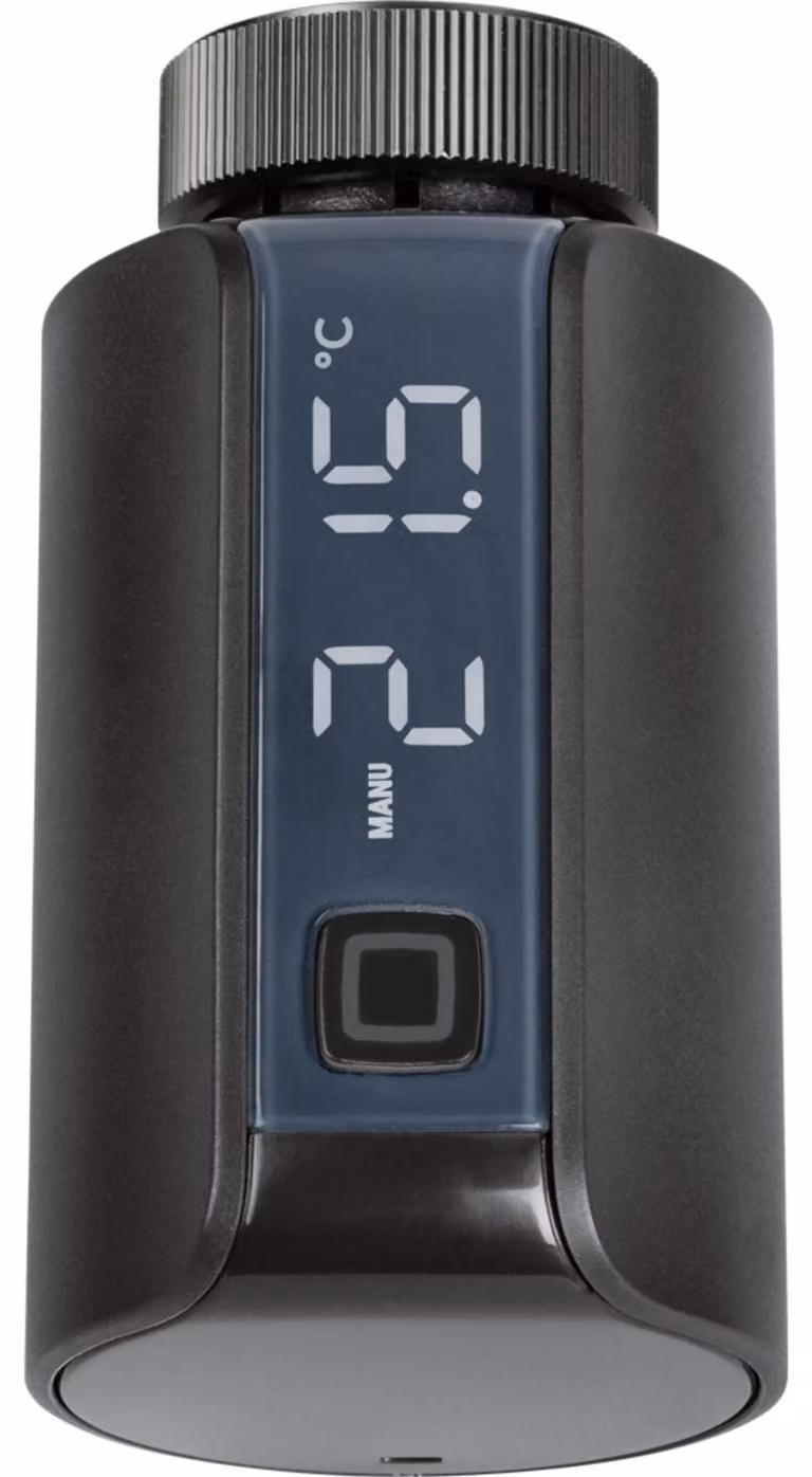 eQ-3 AG termostato radiatori nero display wireless IP20