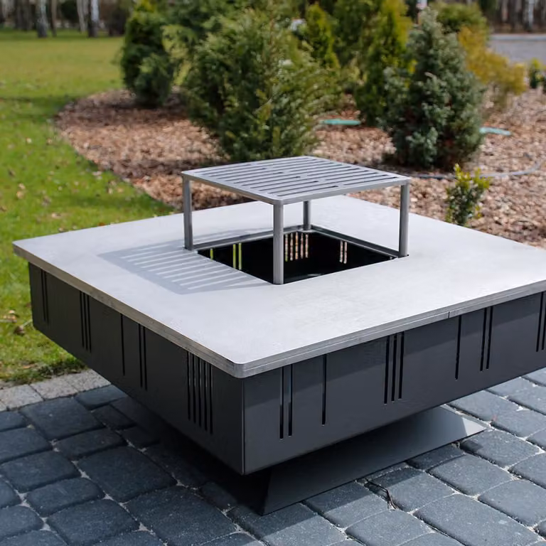 Camino con griglia Quadrum