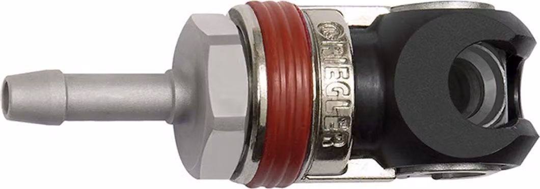 Giunto di sicurezza girevole Riegler NW 6, ISO 6150 C, acciaio, bocca LW 6