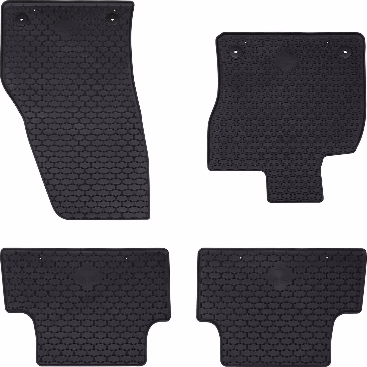Tappetino per Auto 4 pcs Nero adatto per T-ROC Cabrio 2019-