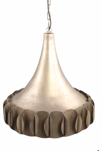 Lampada a Sospensione Ptmd Gindy Color Oro 57 Cm