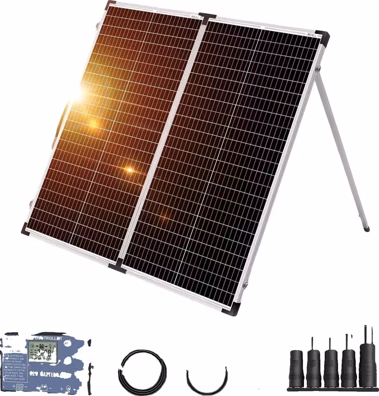 Pannello solare, design portatile, alta efficienza, 160 W