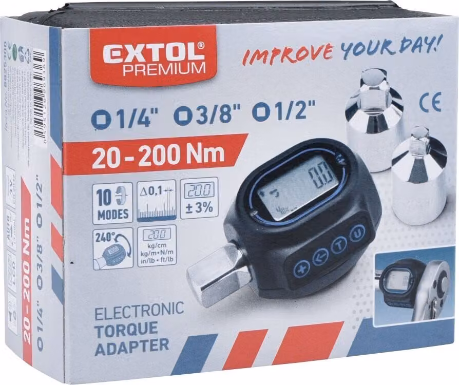 Adattatore digitale per drehmoment, 1/2", 20-200Nm