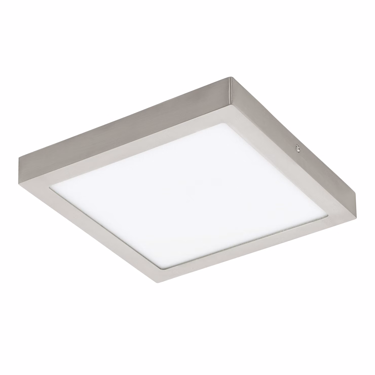 EGLO connect LED soffitto Fueva-C, lampada da soffitto Smart Home, L: 30x30 cm, dimmerabile, lampada da corridoio, lampada da cucina, tonalità di bianco e colori regolabili