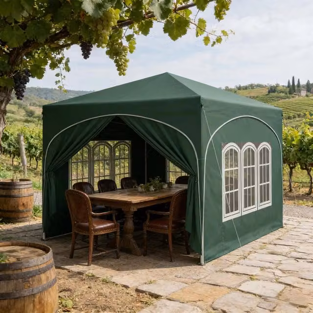 Tenda all aperto per feste con tetto protettivo borsa da trasporto e protezione solare istantanea solo tenda inclusa