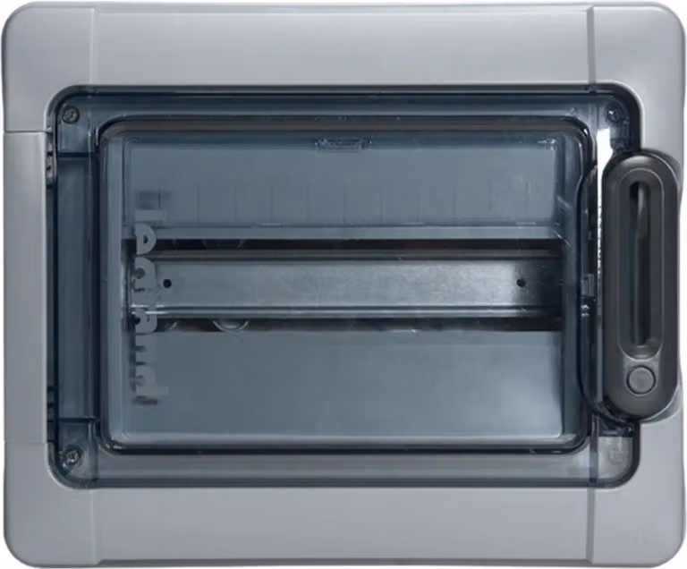 Distributore Legrand per ambienti umidi, a vista, IP65, 1 fila, 12 moduli, 1 pz.