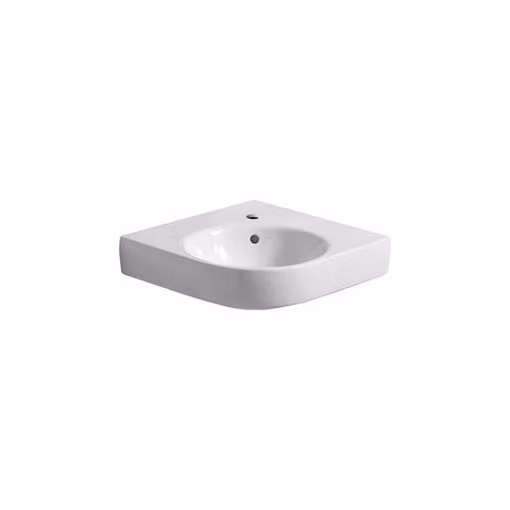 Geberit Renova Nr.1 Comprimo Nouveau lavabo d'angle, 50cm, 226150600, 226150600