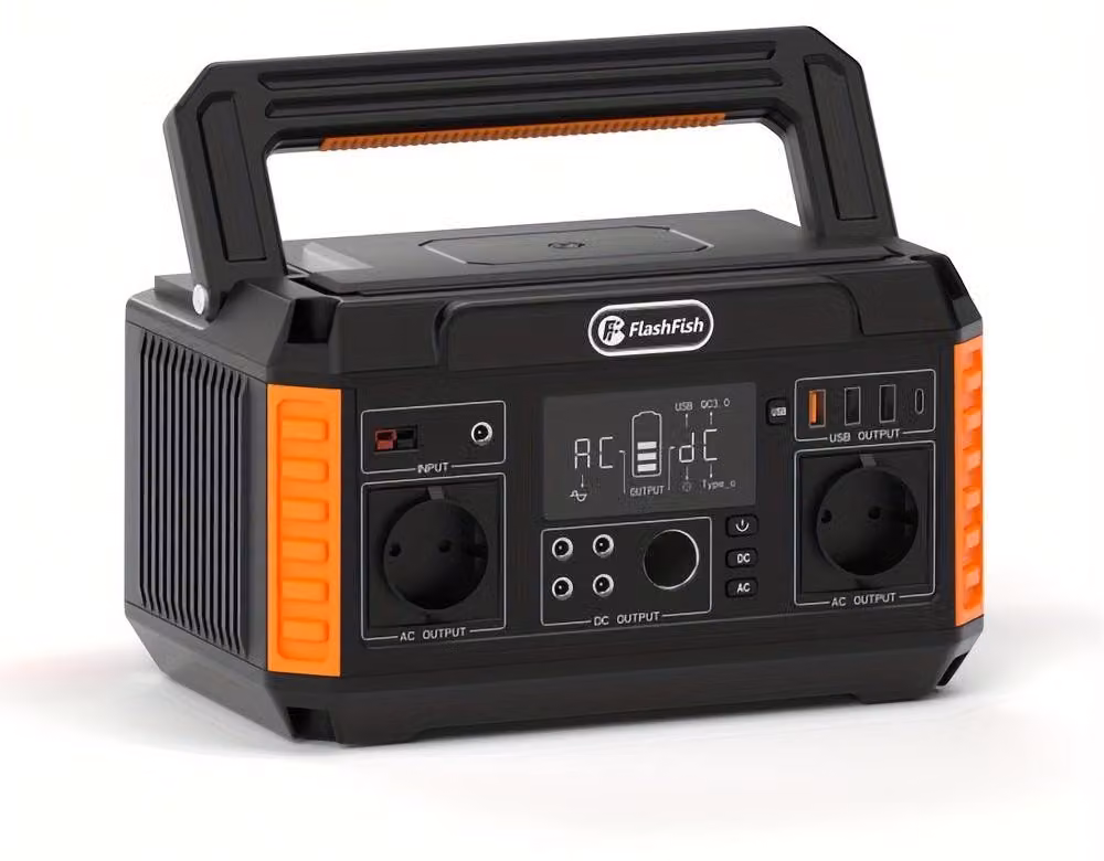 Centralina portatile di alimentazione - Batteria mobile - Gruppo di continuità - Generatore da campeggio - Batteria per attività all'aperto