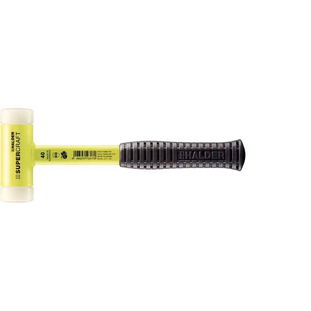 Martello SUPERCRAFT Halder GG 40 SUPERCR giallo con impugnatura