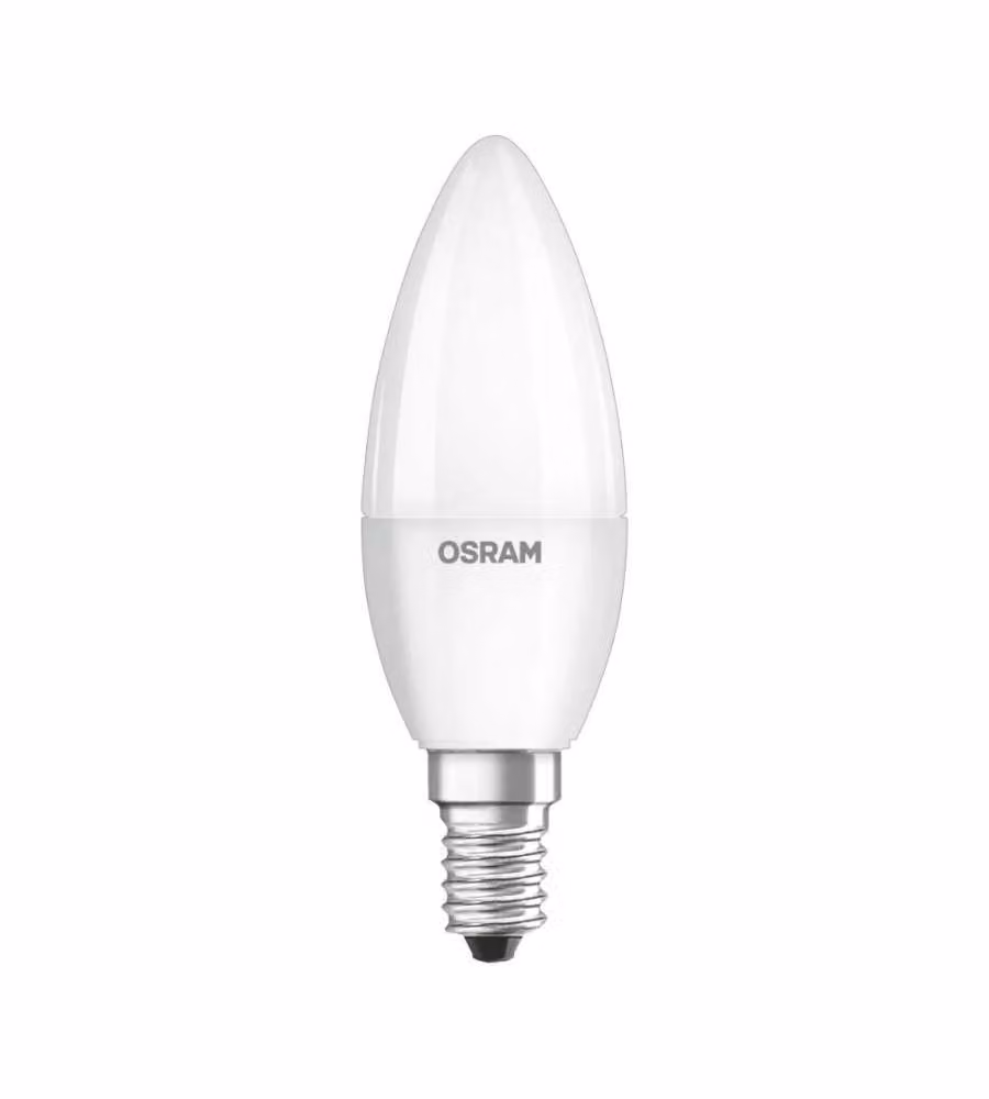 Lampadina LED Osram Star Classic E14 4,9W 470lm Bianco Caldo