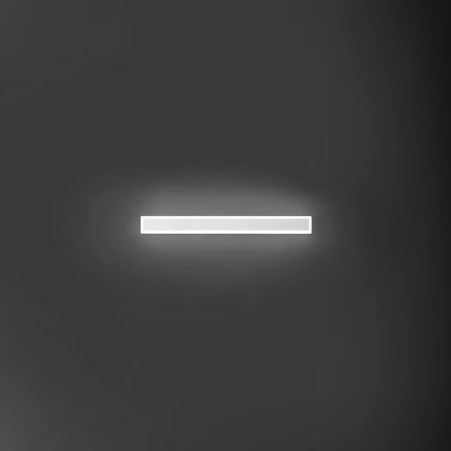 Applique Moderna Perenz Illumina Wally in Alluminio e Plastica Bianca con LED 19W 3000K Luce Calda