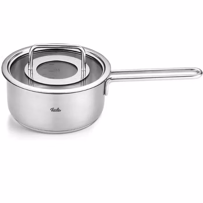 Pentolino con coperchio in Acciaio inox diam. 16cm linea Pure Collection Fissler