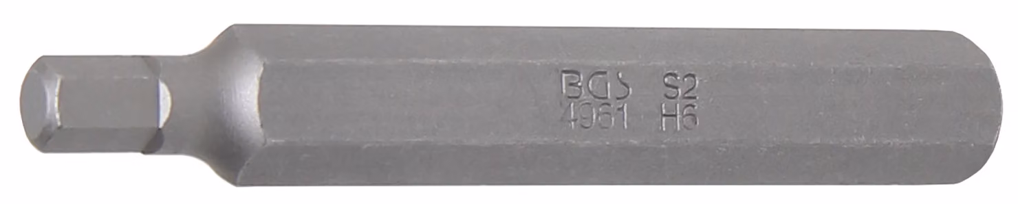 Lunghezza bit BGS 75 mm esagono esterno 10 mm (3/8") esagono interno 6 mm - 4961
