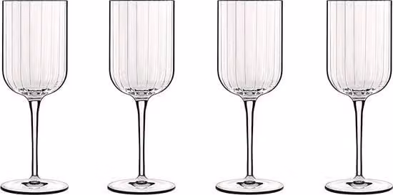 Set di bicchieri da vino in cristallo trasparente Bormioli Rocco