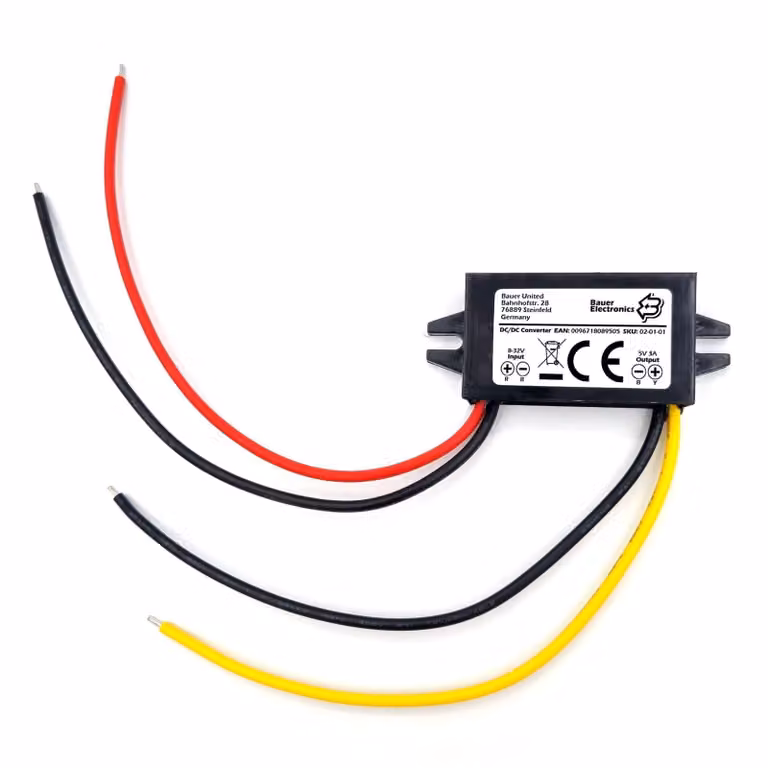 Convertitore di tensione DC-DC, da 8V-32V a 5V, potenza 15W, corrente di uscita 3A
