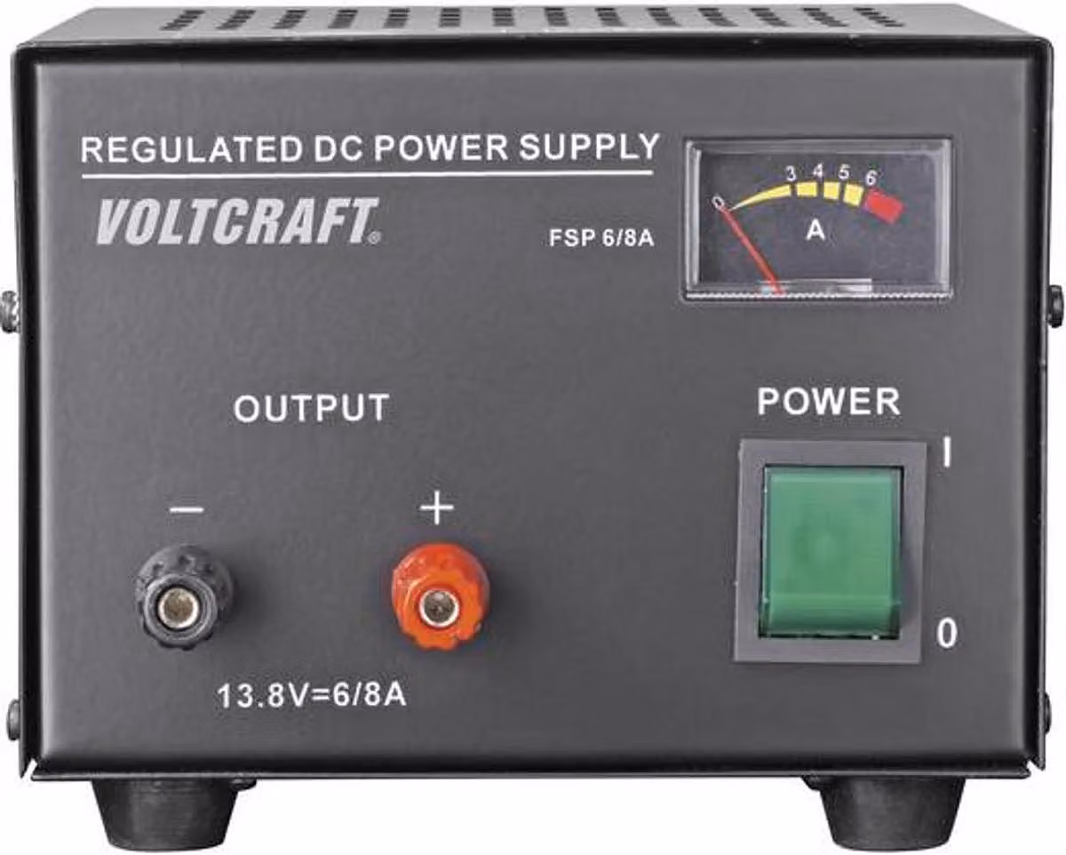Voltcraft Labornetzgerät, Festspannung FSP-1136 13.8 - 13.8 V/DC 6 - 6 A 85 W 1 x (FSP-1136)