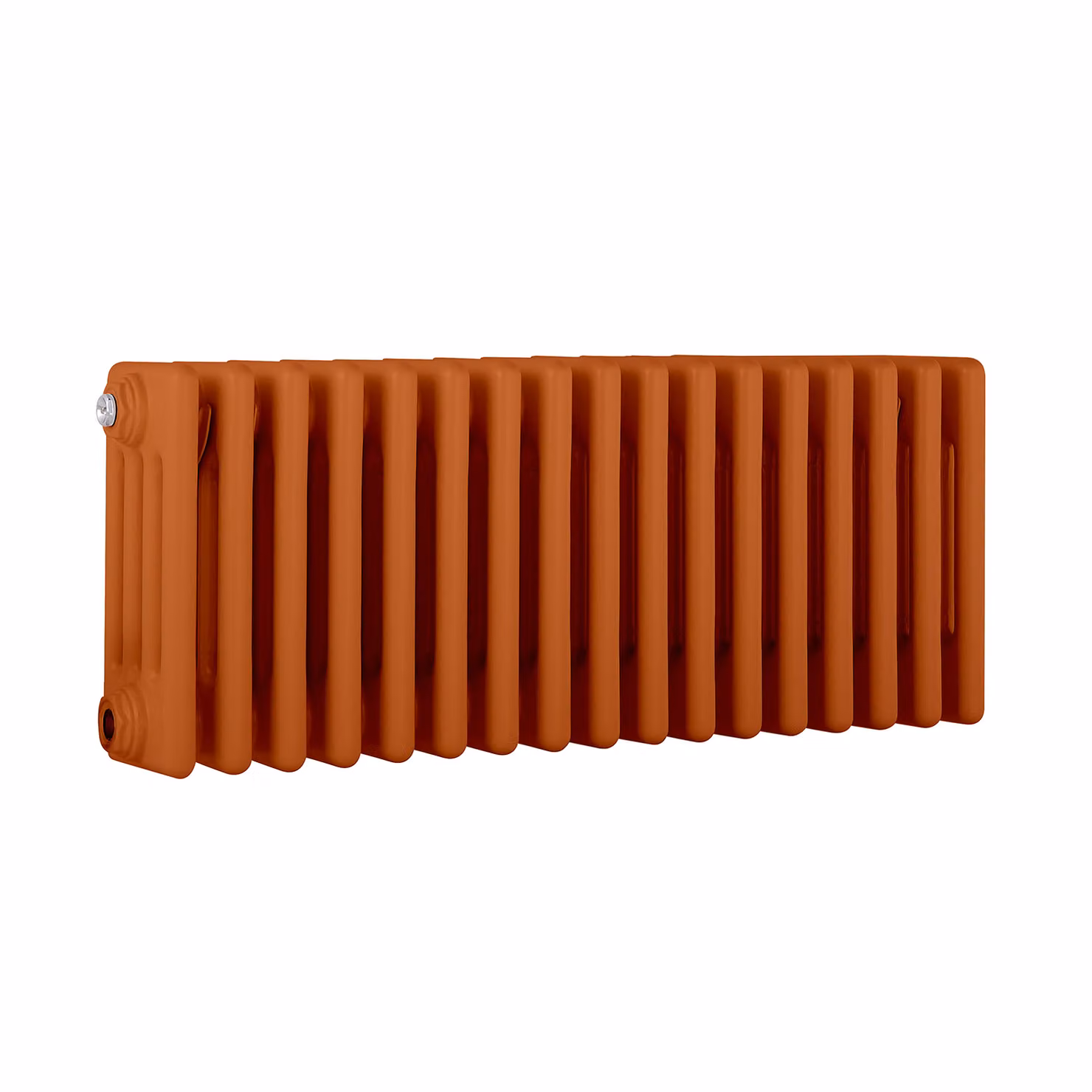 Radiatore Orizzontale a Colonne (4 Colonne) 300mm x 785mm - Arancione (Sunset Arancione) - Regent