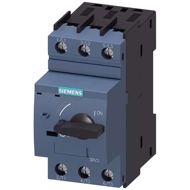 Interruttore di potenza Siemens, S00 per combinato di avviamento 1,25 A, sgancio a neutro 16 A 3RV23110KC10