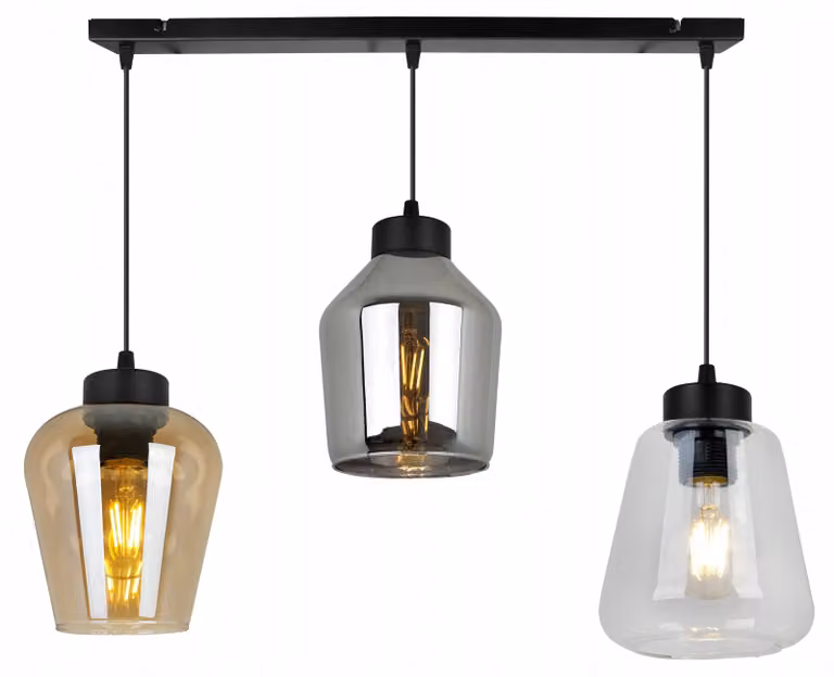 Moderna Ed Elegante Lampada A Sospensione Con Paralume In Vetro