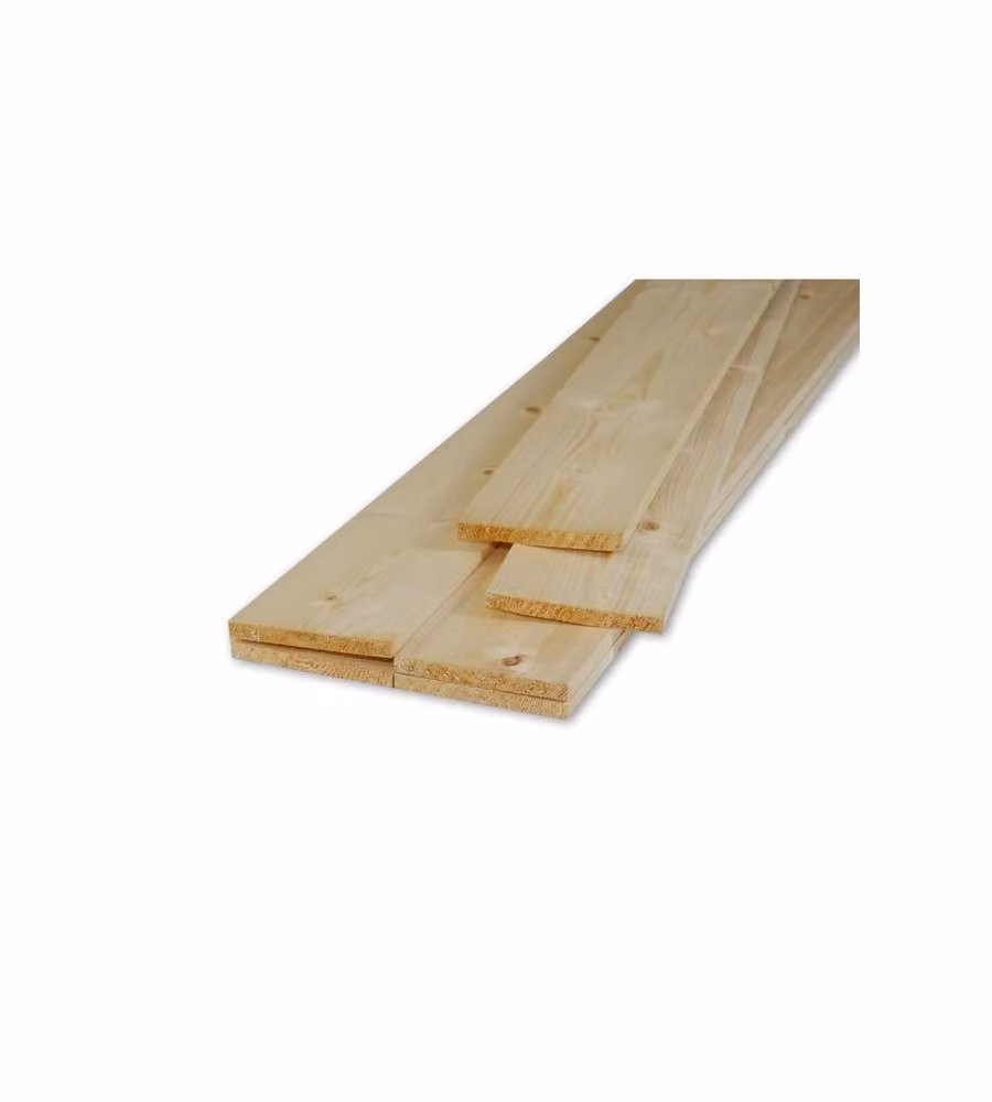 Pircher Listelli Abete Piallati 10x95x1000 mm per Fai-da-Te e Costruzioni