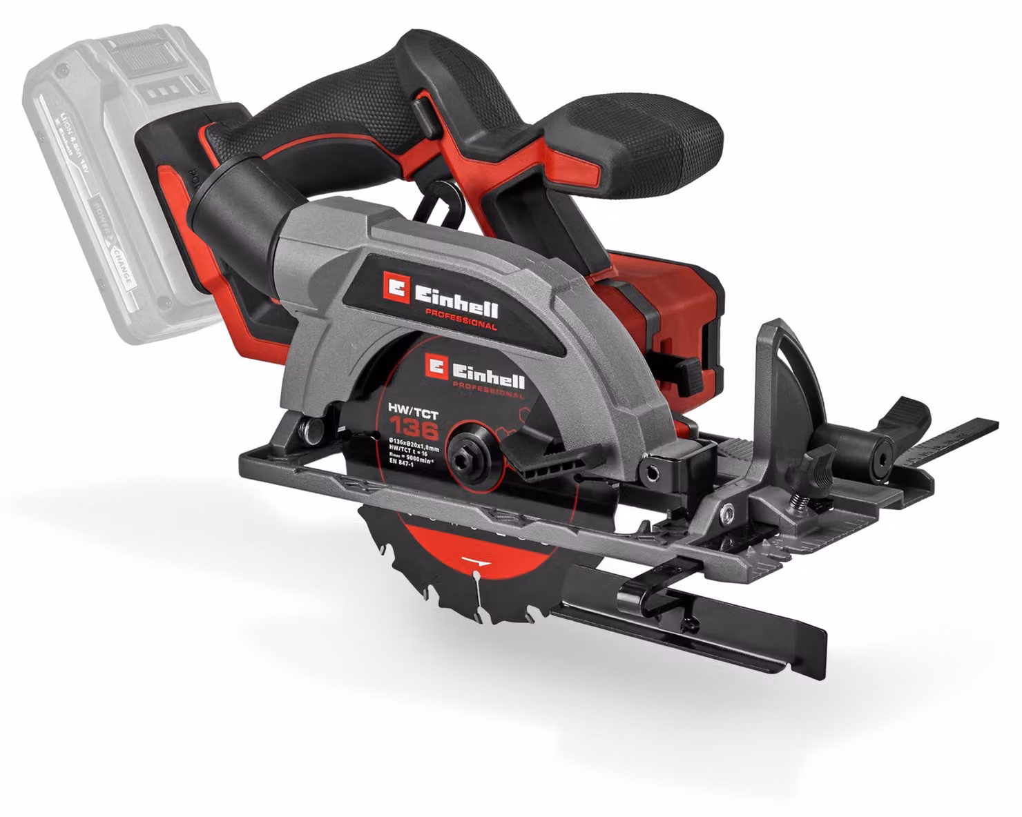 Sega circolare portatile a batteria Einhell TP-CS 18/136-C Li BL