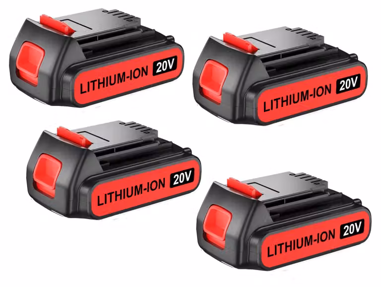 Batteria di ricambio - LBXR20, batteria da 20V per utensili - Litio-Ioni - 3000mAh - Compatibile con LB20, LBX20, LBX4020, LST220 - Rosa