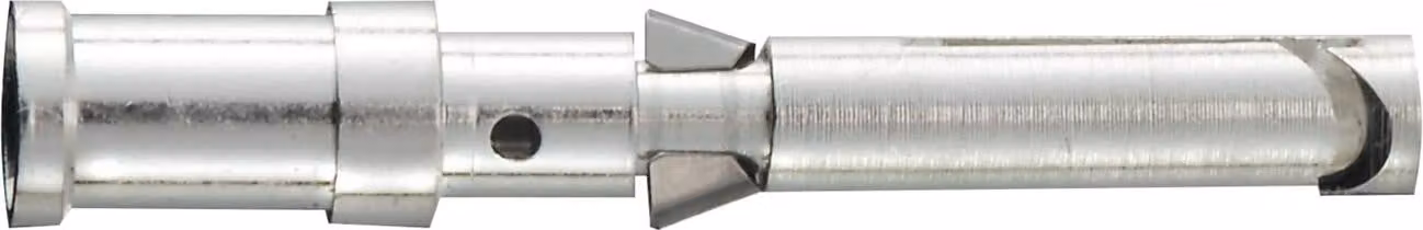 HARTING D-Goldtec Contatto a crimpare Perno di contatto (M) 0,5 mm² AWG20 oro, 1 pezzo Materiale lega di rame - 1 pezzo