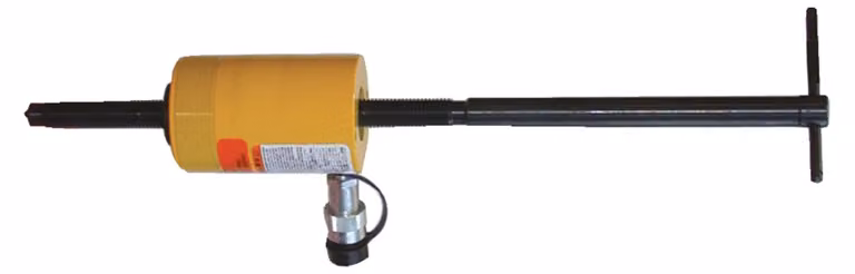 KS TOOLS Cilindro idraulico a pistone cavo con mandrino, 30 t ( 640.0180 )