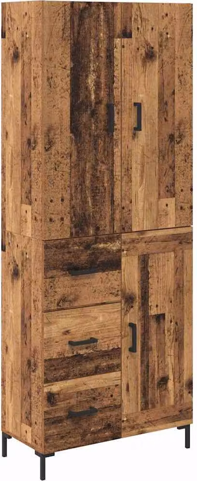 Credenza Legno vecchio 69,5 x 34 x 180 cm Legno multistrato