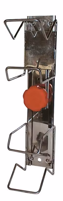 Supporto per anulare Ebricowill in acciaio inox color argento da appoggio su piano di lavoro