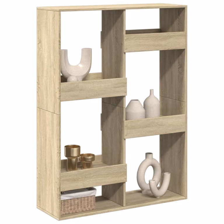Divisorio vidaXL in Rovere Sonoma, L/P/H: 100 x 33 x 135 cm