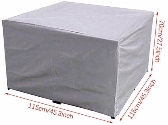 Mobili da giardino resistenti all'inverno, tessuti idrorepellenti