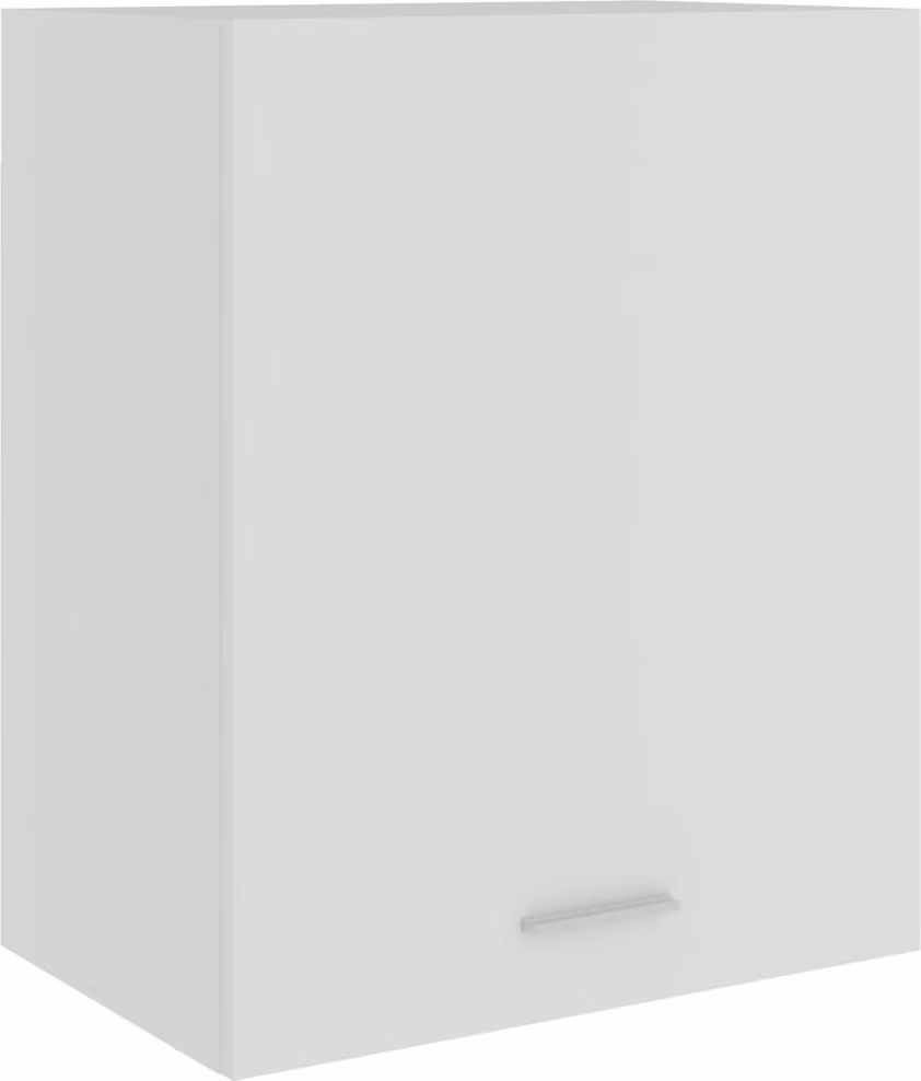 The Living Store Armadio a muro bianco 50x31x60 cm materiale legno