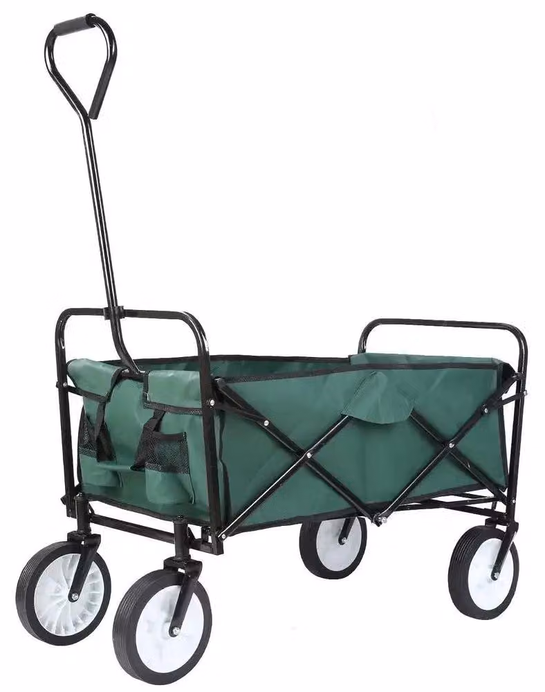 Bolderkar - Carrello - Carrello per il trasporto di oggetti pesanti - Pieghevole - Carrello da spiaggia - Robusto, ideale per il campeggio