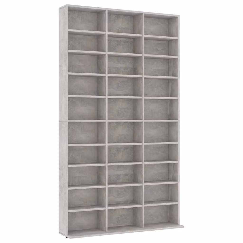 Mobile Porta TV Moderno vidaXL Grigio in Legno, L/P/H: 102 x 23 x 177,5 cm – 2