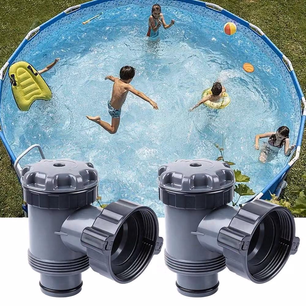 Set di 2 valvole a pistone di ricambio per filtri per piscine