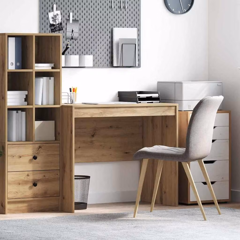 Maison Exclusive - Scrivania in rovere artigianale 90 x 50 x 76 cm