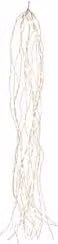 Filo Rame 300 luci - MICROLED Bianco caldo (1 + 4 mt) Cascata 15 fili 1 Gioco di luce XMAS KING IP44 48713