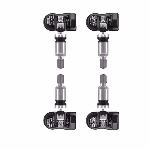 Sensore TPMS, frequenza 433 315MHZ, tester di monitoraggio pressione pneumatici, 4x 2in1 alluminio SS