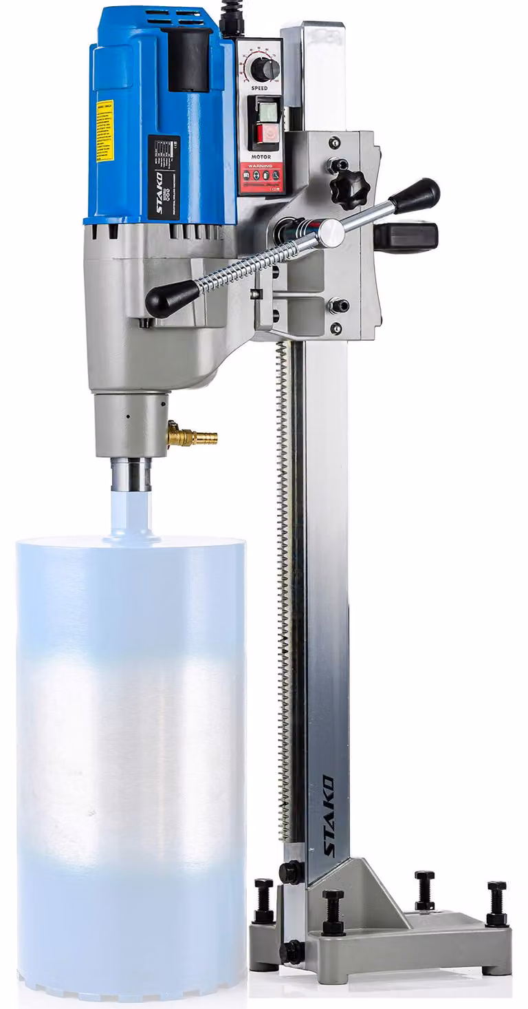 Trapano a nucleo professionale - Potenza: 4250 Watt - Diametro mandrino: 255 mm