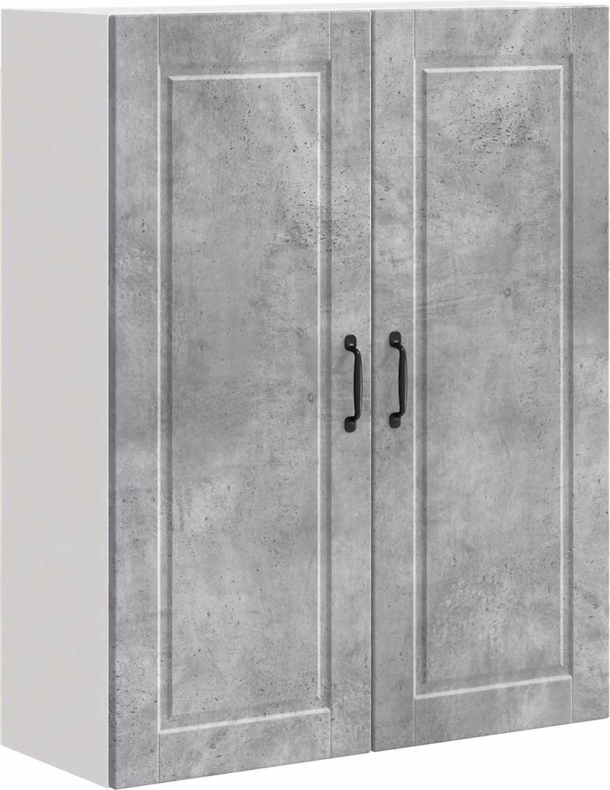 Armadietto a muro PORTO Grigio cemento 80 x 31 x 100 cm