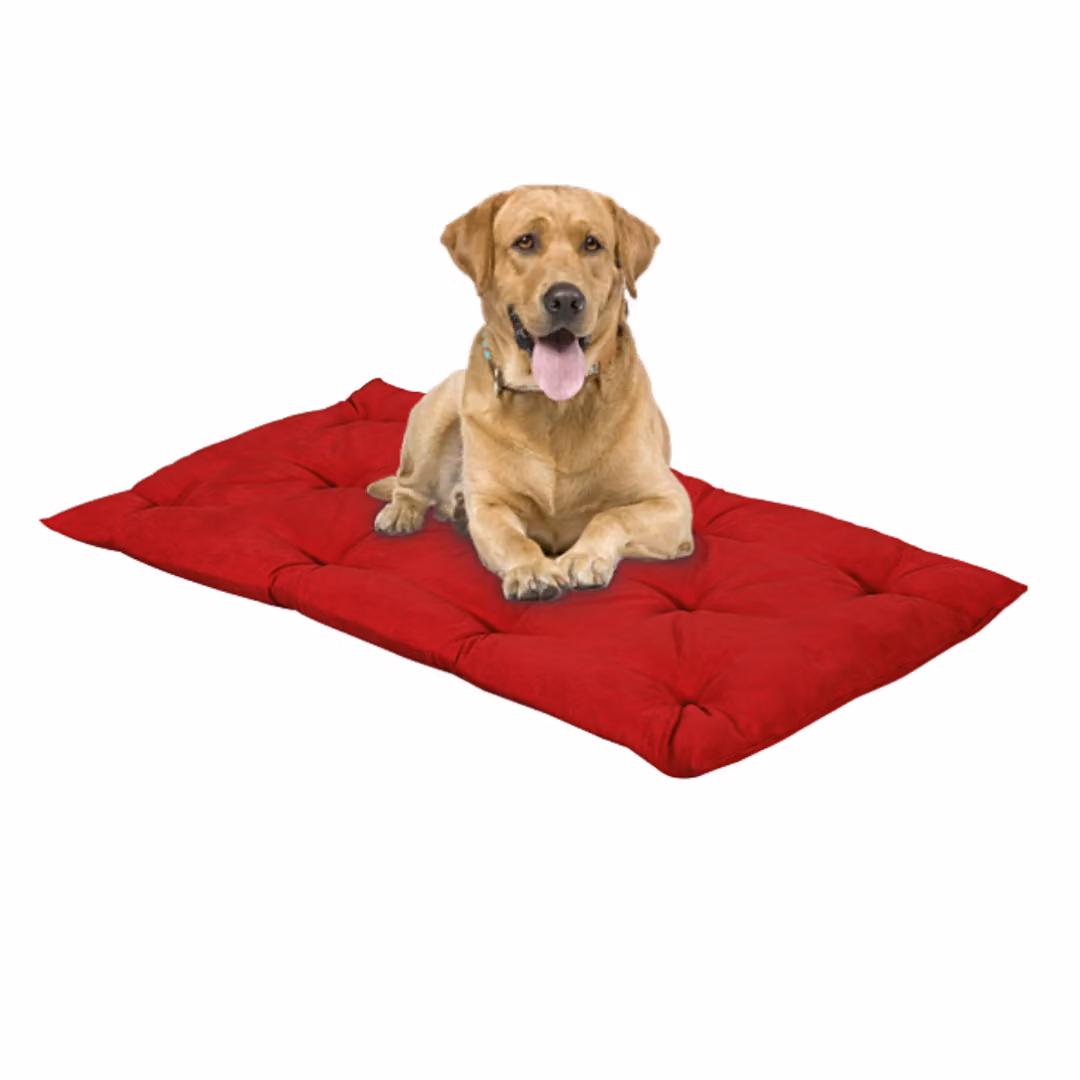 Materassino per cani FUFY colore rosso 90x115 cm