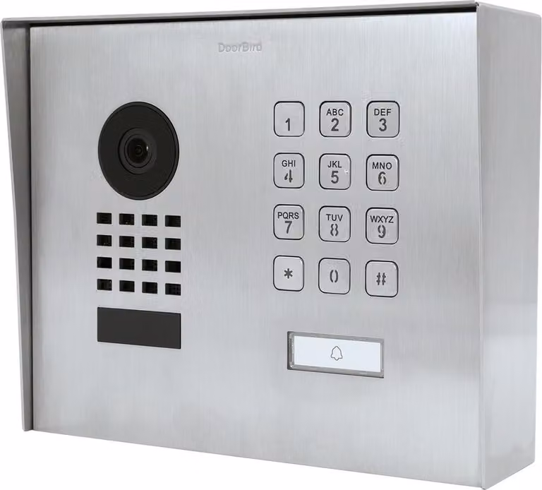 DoorBird D1101KH: videocitofono IP da incasso a vista in acciaio inossidabile V4A