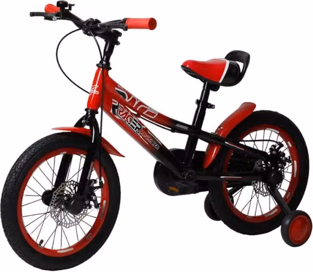 Bicicletta per bambini Magik-Bike Racer rossa con freni a disco da 16 pollici Giordanoshop – 1