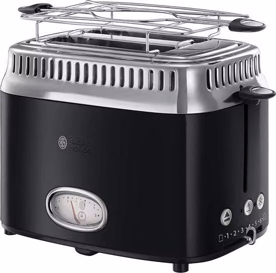 Toaster 6 livelli di tostatura regolabili - con dispositivo di posizionamento - slot per pane più ampi - centraggio automatico del pane