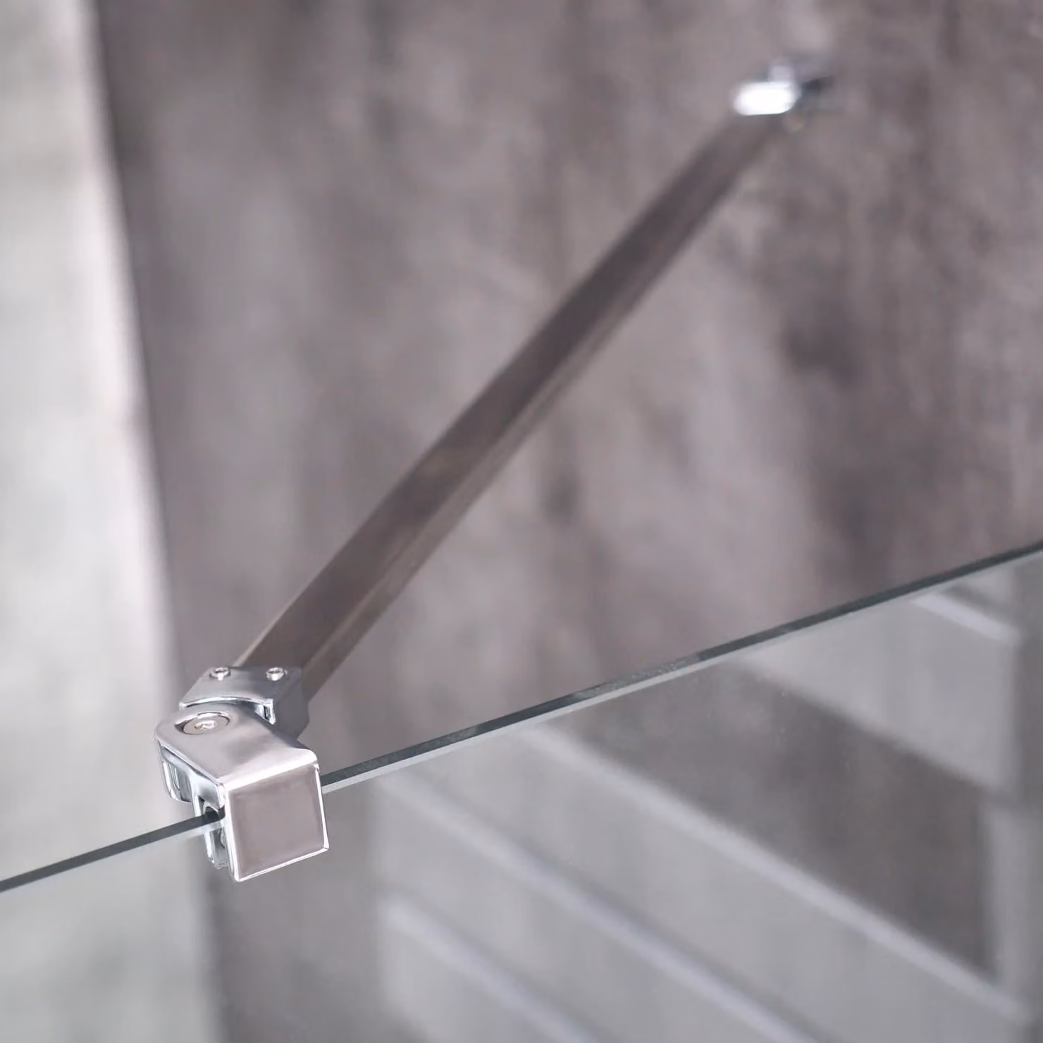 Barra di stabilizzazione per cabina doccia, 70 cm, in acciaio inossidabile